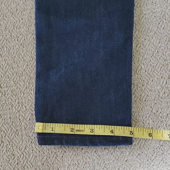 J Crew NWOT Toothpick Low Rise Skinny Dark Blue Jeans - Size 24 - Picture 11 of 15